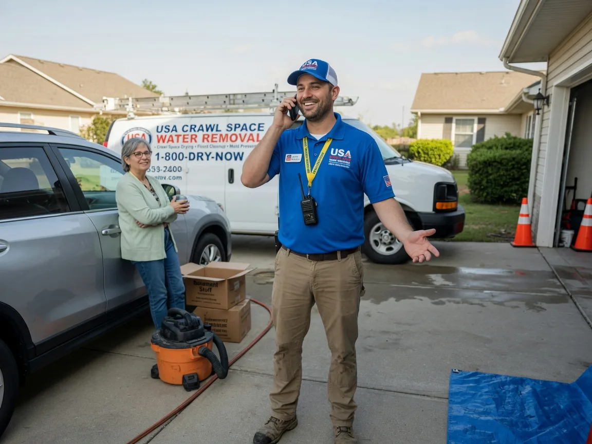 Crawl Space Water Removal Wagram, NC FAQs